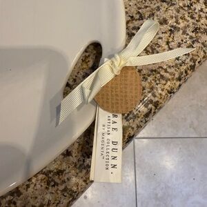 Rae Dunn Artisan Collection White Ceramic Tray